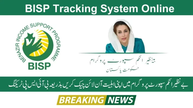 BISP Tracking System Track Payment Online 2023 Latest Updates