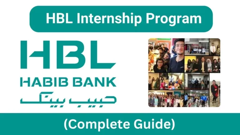 How to Apply for the HBL Internship Program 2024 (Step-by-Step Guide)