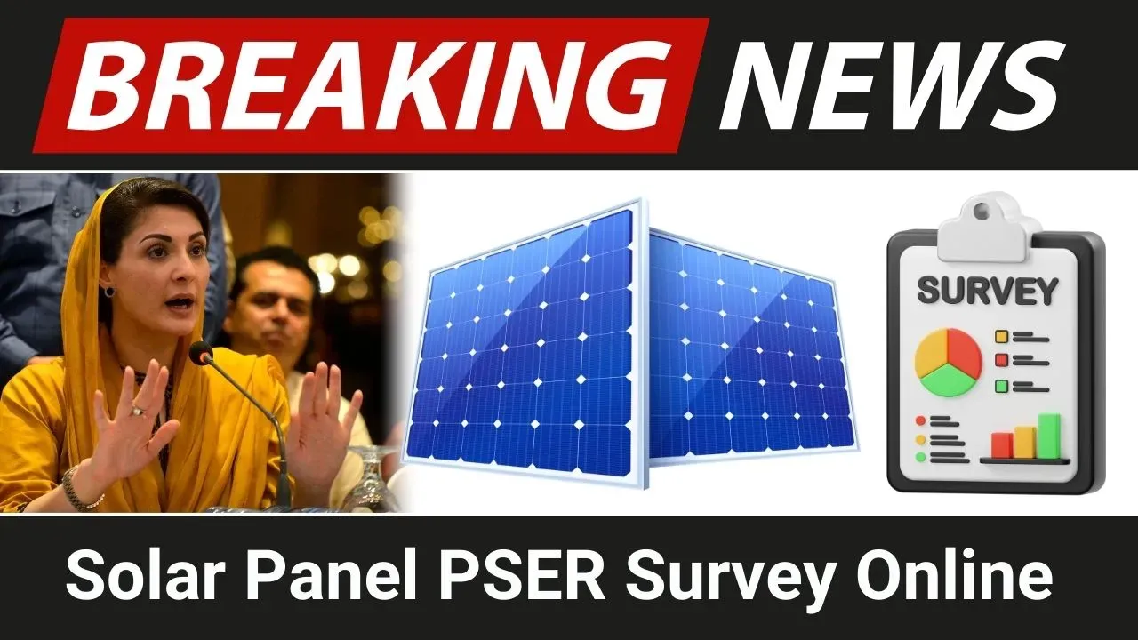 Now You Can Get Free Solar Panel By Completing PSER Survey Online in 2024